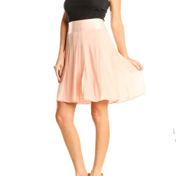 100% Silk Pleated Skirt - Picture 2 of 13